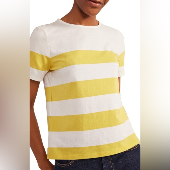 Boden Tops - Boden Breton Stripe Cotton T-Shirt Sz US 10